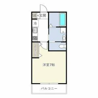 INOVE吉松EAST【1階】の間取り