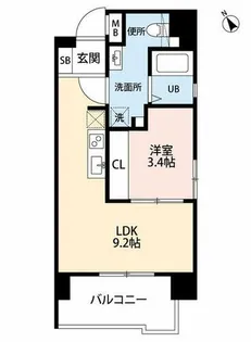 ルアナ スザキ【4階】の間取り