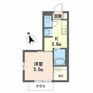 マノワールA,B【1階】の間取り