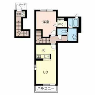 シャーメゾン ラファール【0203号室】の間取り