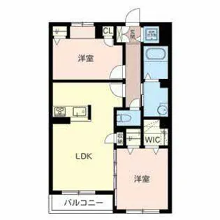 シャーメゾン天理【0302号室】の間取り