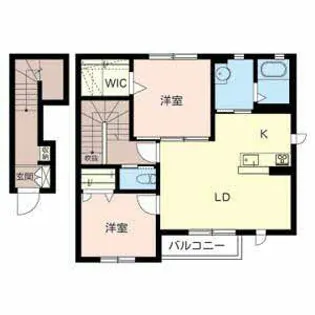 モデラート【0202号室】の間取り