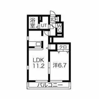 パストラルA【1階】の間取り