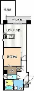 コンフォルト【1階】の間取り