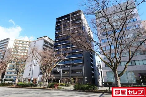 プレサンスロジェ上前津駅前THE RESIDENCE【13階】の外観