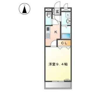 メイプル・パラーシオ【2階】の間取り