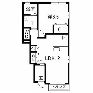 Asobi-PALACE上志段味【102号室】の間取り