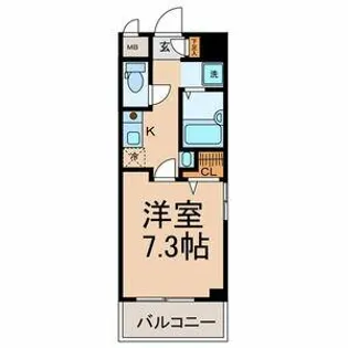 ハイツM&M【1階】の間取り