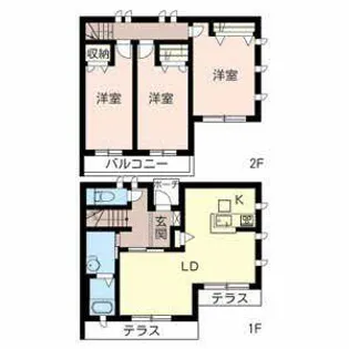 シャーメゾン上甲子園【0101号室】の間取り