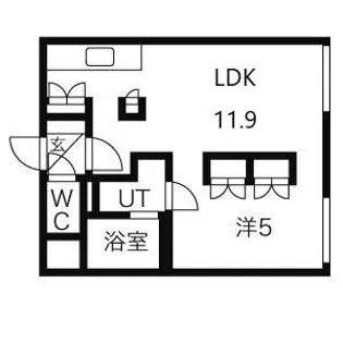 メゾンドール【2階】の間取り