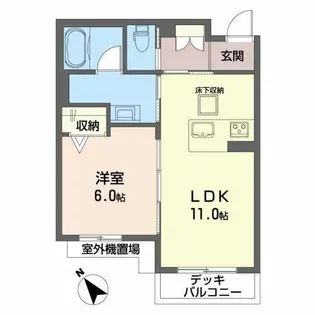 Sha Maison 池之浦【0103号室】の間取り