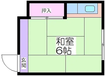 葵マンション【1階】の間取り