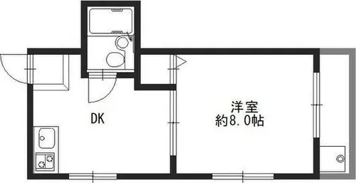 ハイムヤマウチ【3階】の間取り