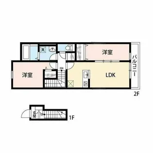 Grand Reve【2階】の間取り