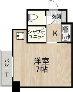 大正メゾン【5階】の間取り