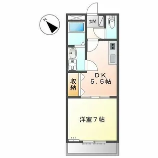 グランチェスタ【1階】の間取り