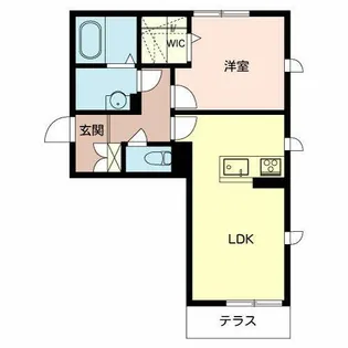 インペリアルFeプラス【1階】の間取り