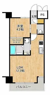 大阪府吹田市藤白台1丁目【マンション】の間取り
