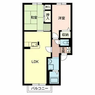 エステート ヴィラ【0208号室】の間取り