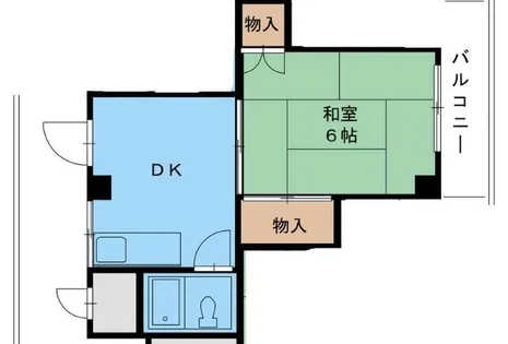 モリハイツ【2階】の間取り
