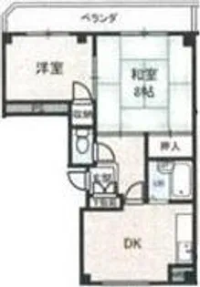 貴和ビル【3階】の間取り