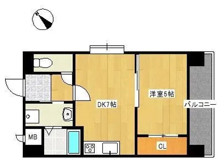 アンテスⅡ【7階】の間取り