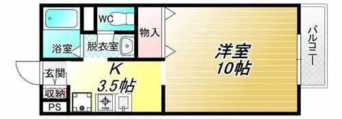 ファーストステージ【2階】の間取り