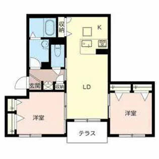 第3シンワマンション【0106号室】の間取り