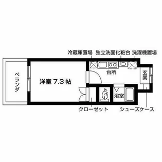 ルーチェ栄【8階】の間取り