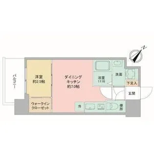 セレニテ神戸西エクラ【10階】の間取り