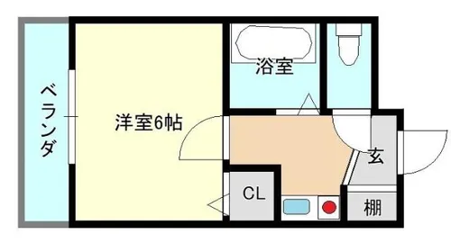 トゥリオーニ堺Ⅰ【1階】の間取り