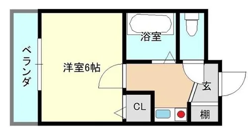 トゥリオーニ堺Ⅰ【5階】の間取り