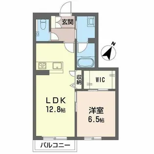 カーサグラス エステ【0105号室】の間取り