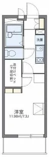 レオパレス槙【102号室】の間取り