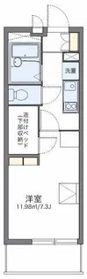 レオパレス槙【1階】の間取り