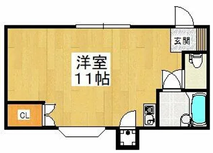 シャルム山村PARTⅠ【1階】の間取り