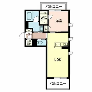 シャルマン コート【0201号室】の間取り