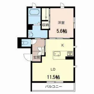 さくら瑞ケ丘【0202号室】の間取り