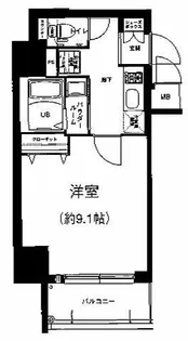 MSR梅田EAST【12階】の間取り