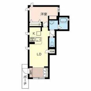 シャーメゾンロイヤル夙川【0101号室】の間取り