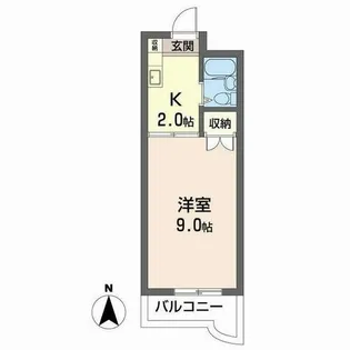 エスティ21【0506号室】の間取り