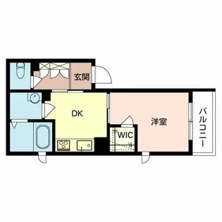 サンライズ住吉【0301号室】の間取り