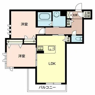 シャーメゾン Dorf St.【0205号室】の間取り