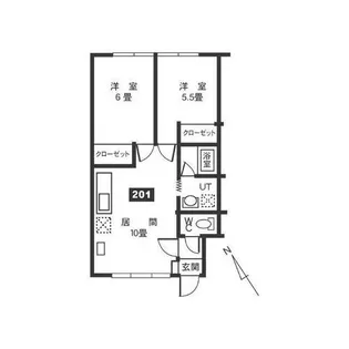スウィート・キャンディ【2階】の間取り