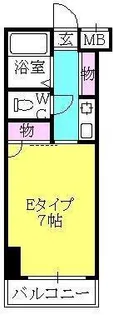 エトール7【316号室】の間取り