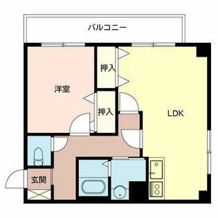 イチヨシマンション【0301号室】の間取り