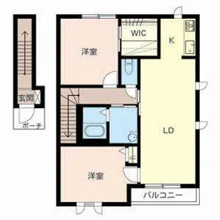 グラン チェリー【0202号室】の間取り