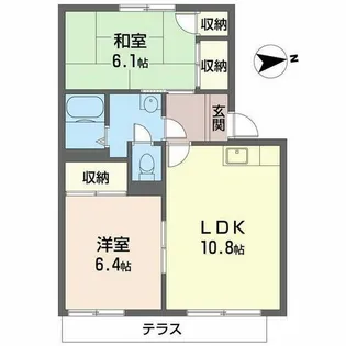 Verde Pallazo箕輪【A102号室】の間取り