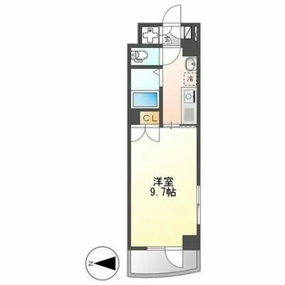 HF久屋大通レジデンス【1101号室】の間取り