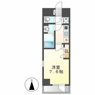 エスリード大須プレシア【9階】の間取り